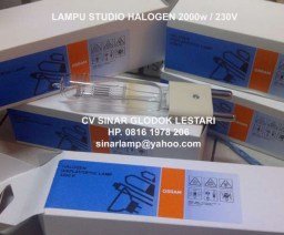 Lampu Studio Halogen Optic 230V 2000W OSRAM