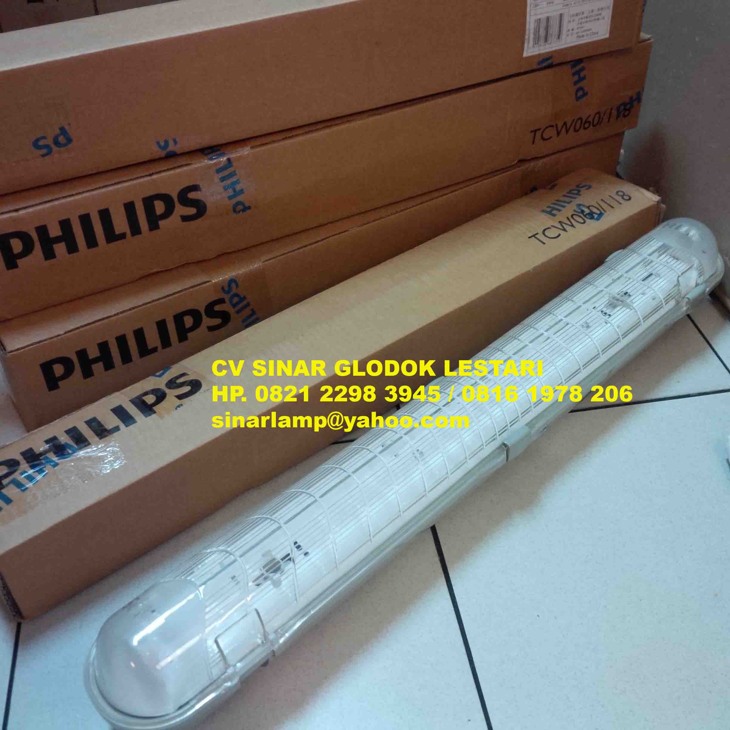 Lampu Waterproof TCW060 2xTL D18W Philips