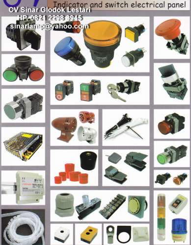 Sensor dan Controller : Indicator dan Switch Electrical Panel