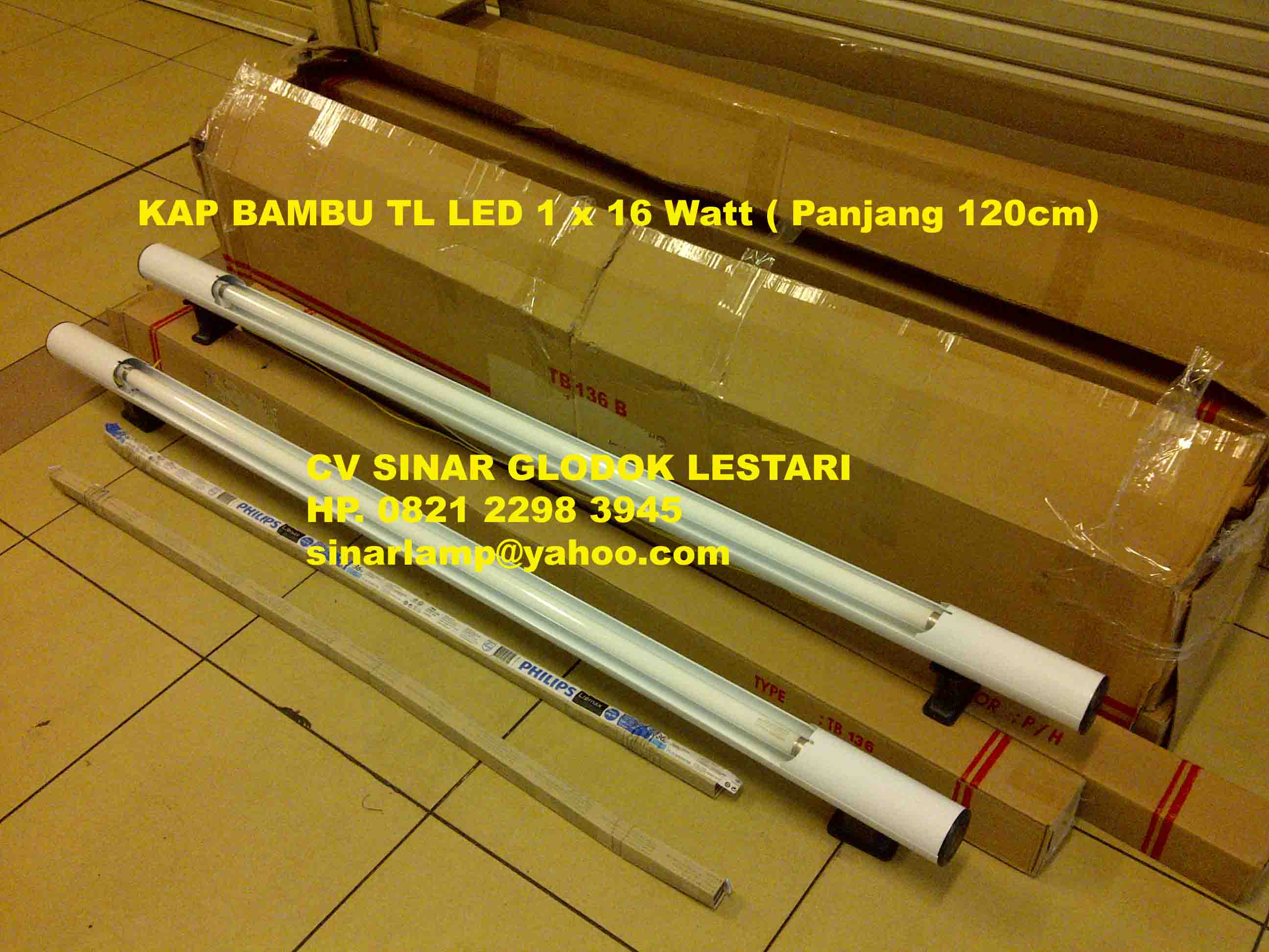 Lampu TL Bambu LED 16 watt Autolux