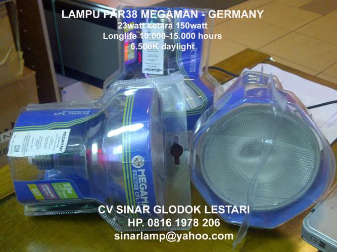 Lampu Megaman PAR38 20W E27