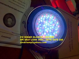 Lampu Kolam Renang 3W 12VDC RGB Warna Warni